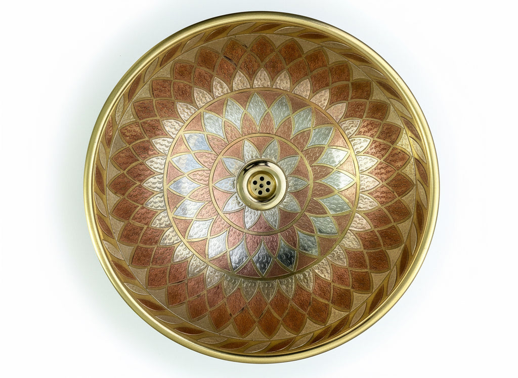 Copper & Brass Handmade Sink