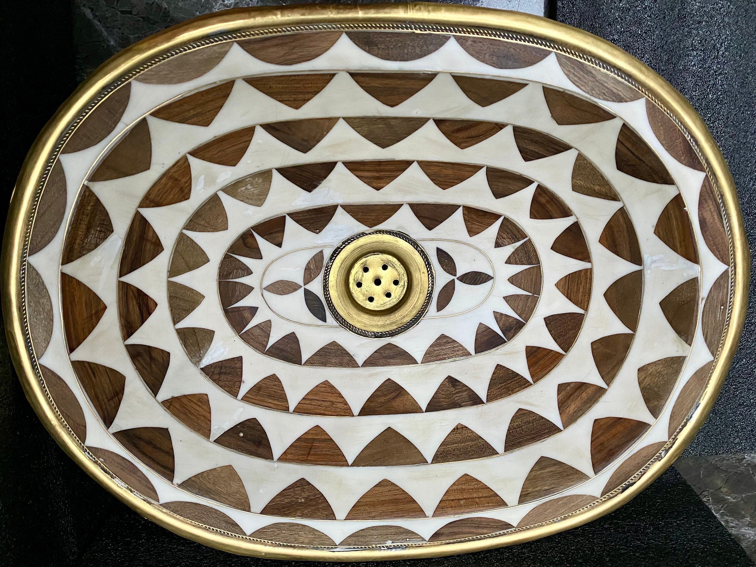 Wood, Bone & Brass Sink