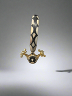 Handmade Brass, Wooden & Bone Vanity Faucet