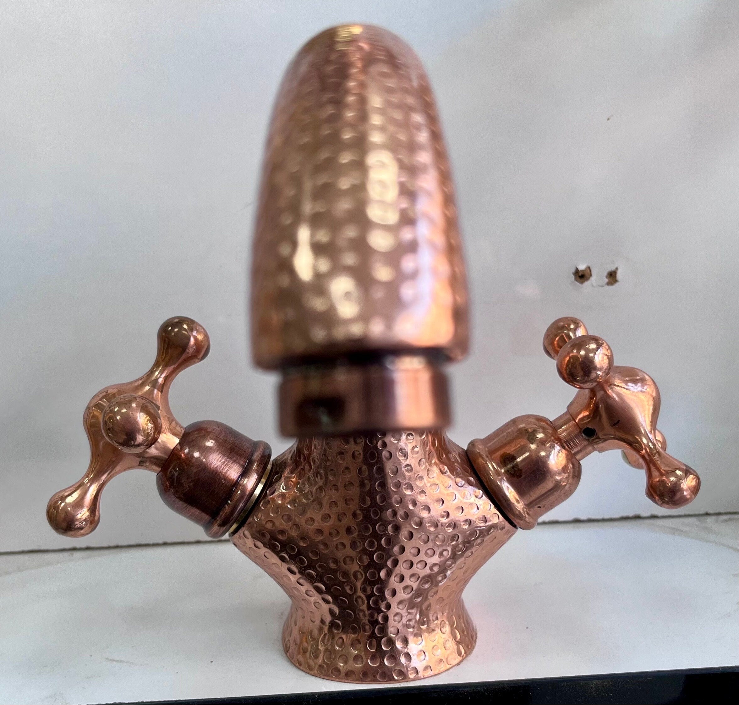 Vanity Faucet Bathroom, Handcrafted Single Hole Faucet