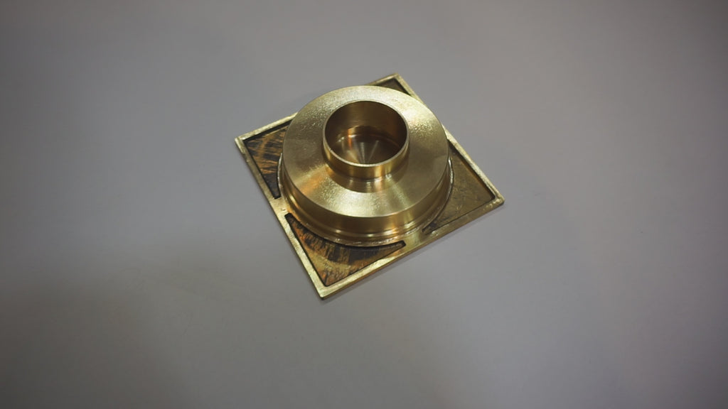 Handmade Brass Drain with handcrafted design